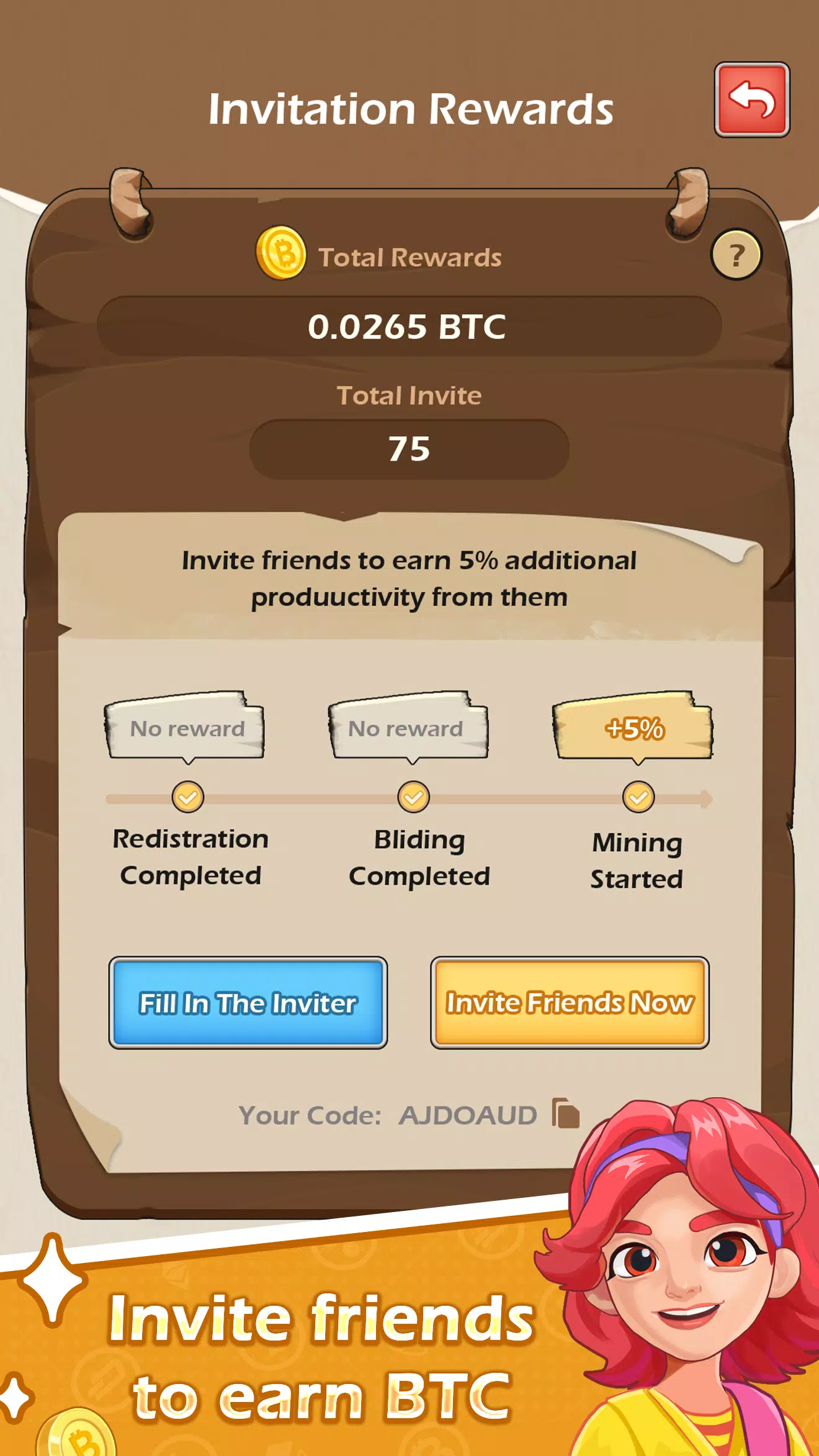 Crypto Fortune Tycoon:BTCMiner