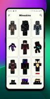 Skin For Minecraftt PE 3D Affiche