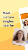 Mature Singles: Over 40 Dating 포스터