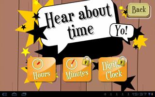 Learn to tell time - Fun Clock ảnh chụp màn hình 1