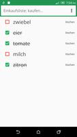 Einkaufsliste ảnh chụp màn hình 2