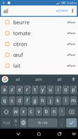 Liste de courses ảnh chụp màn hình 1