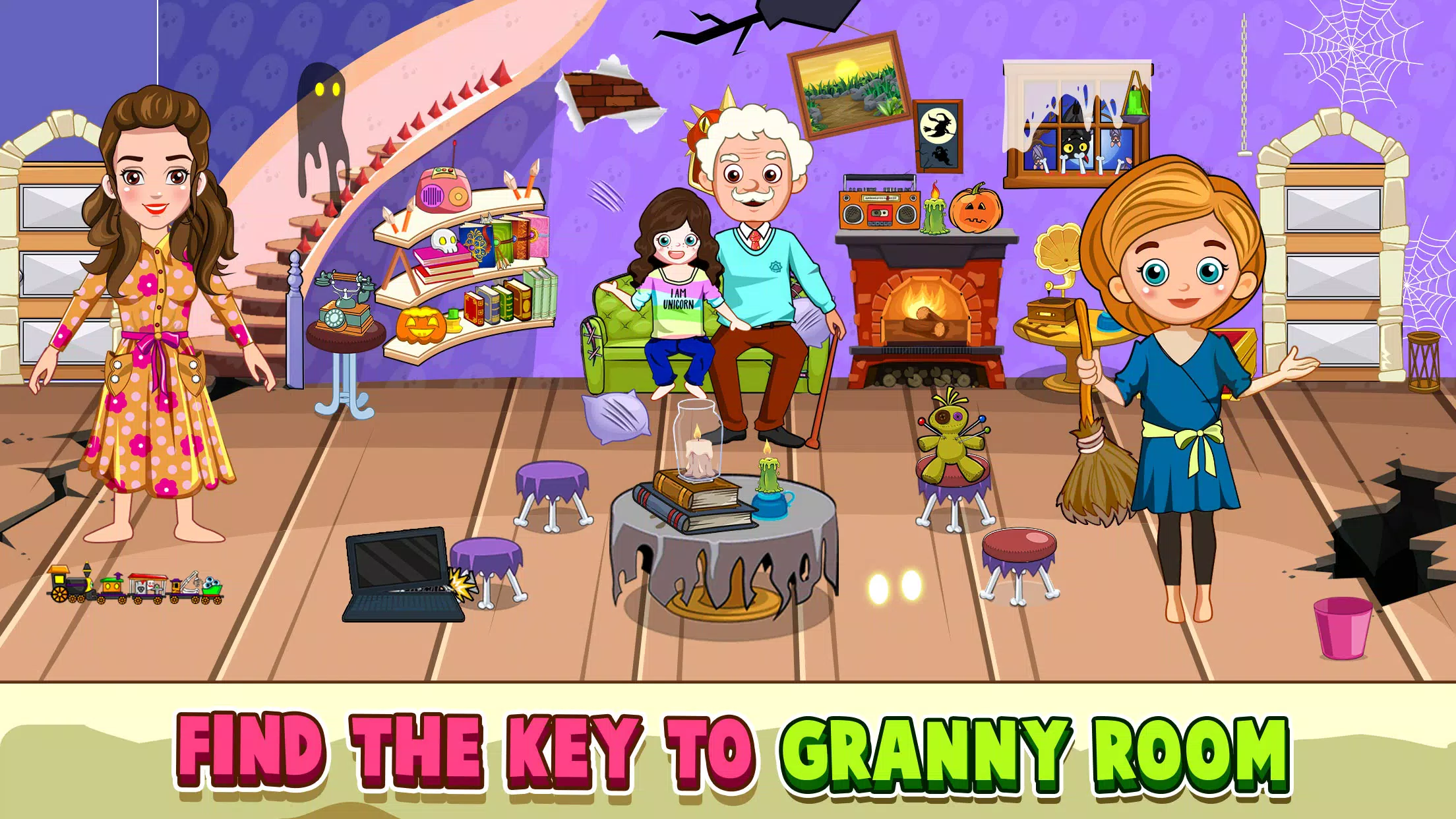 Granny Horror Game MULTIPLAYER (Scary Granny Horror Game Roleplay