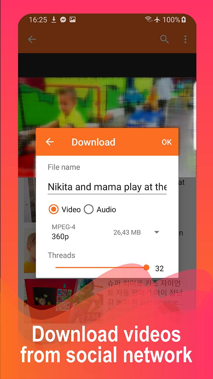 Top video downloader for Android - APK Download