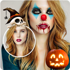 Halloween Party Makeup - Scary Mask Photo Editor آئیکن