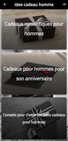 idee cadeau homme الملصق