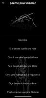poeme pour maman स्क्रीनशॉट 2