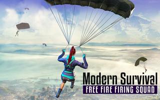 Modern Survival - Free Fire Firing Squad Affiche