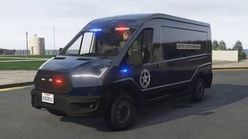 Minibus Police Simulation Game poster