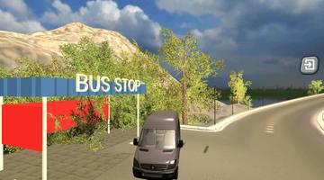 Van Minibus Simulator Spiel Plakat