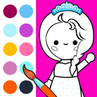 Princess Coloring Phone ikona