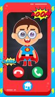 Baby Superhero Mega Phone Plakat