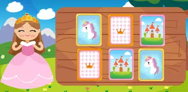 Princess activities for girls from 3 to 7 years