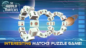 World of Match3-Mahjong Master Cartaz