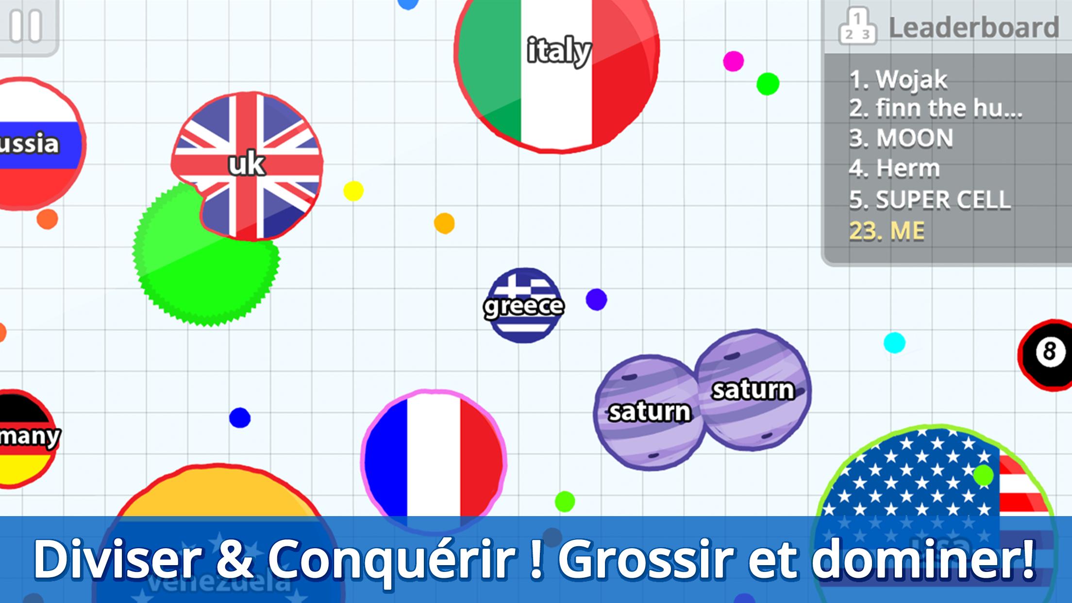 Agario Page De Garde Agar.io pour Android - Téléchargez l'APK