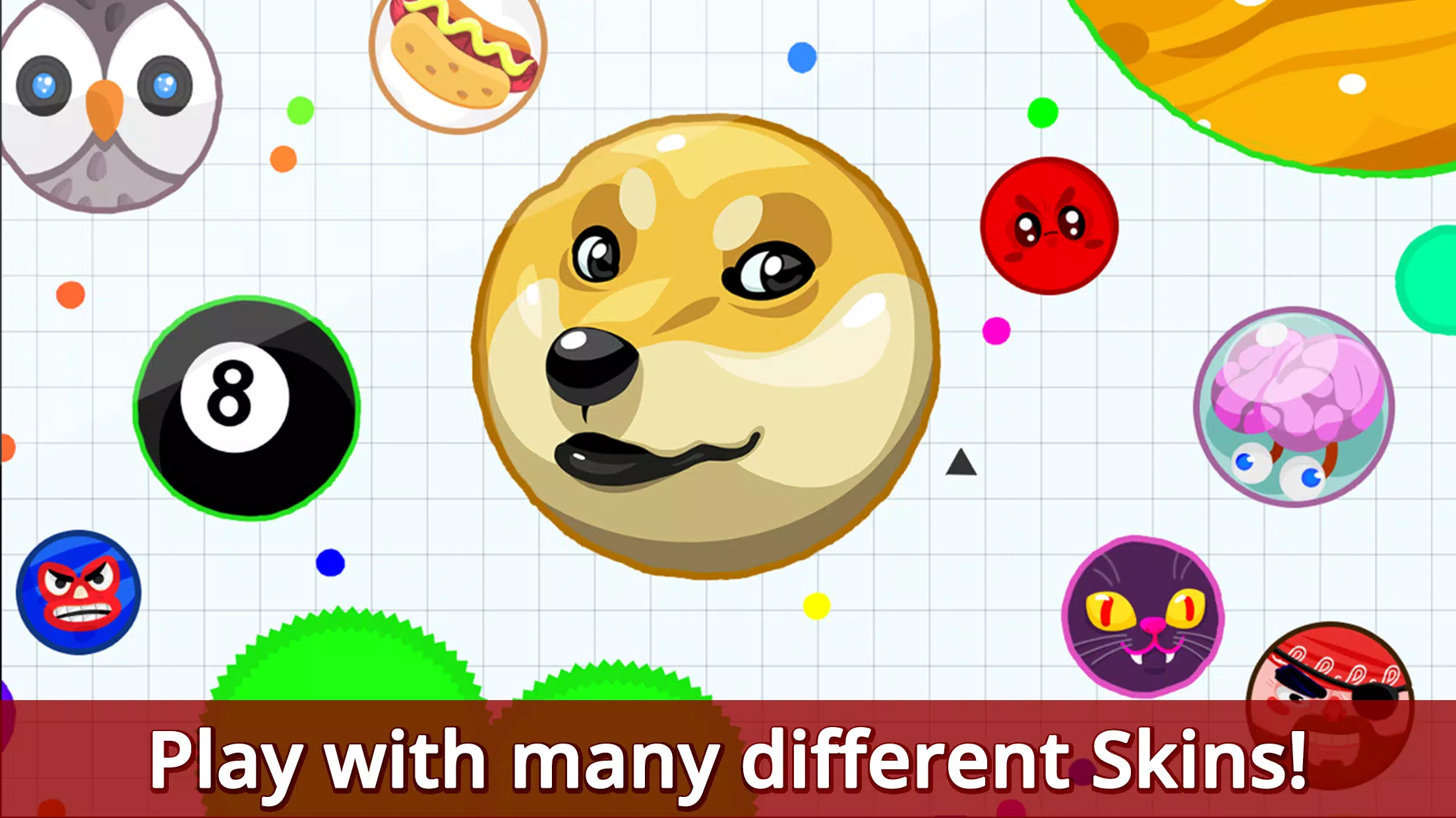 Agar.io Mobile Unlock All Premium Skins Agario Funny Moments - (Agar.io  Mobile iOS/Android) 