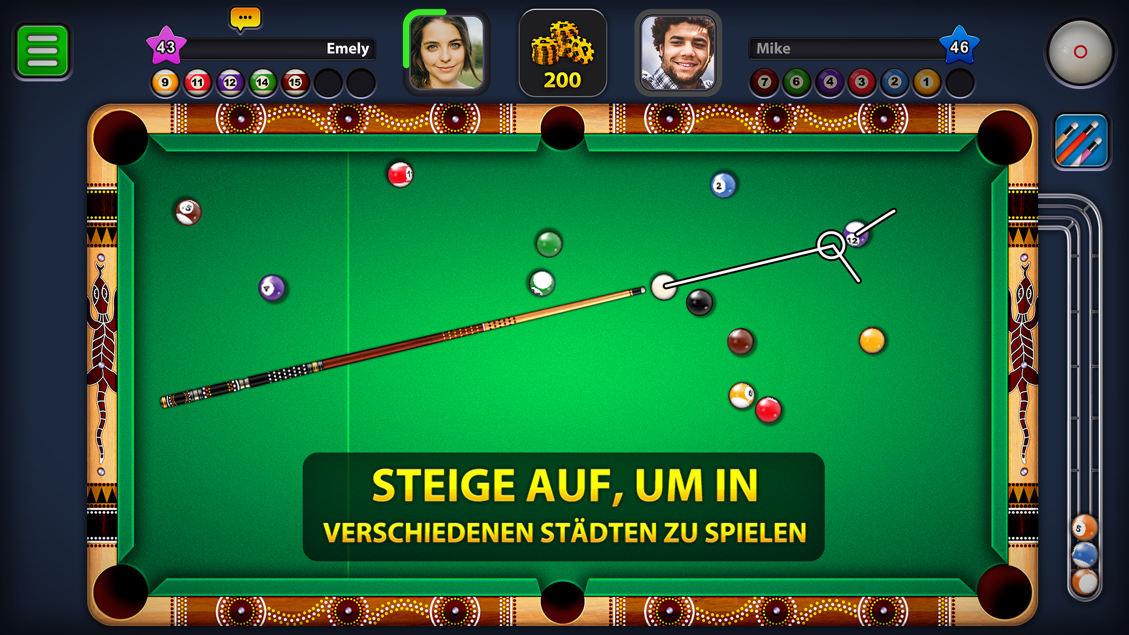 8 Ball Pool fÃ¼r Android - APK herunterladen - 