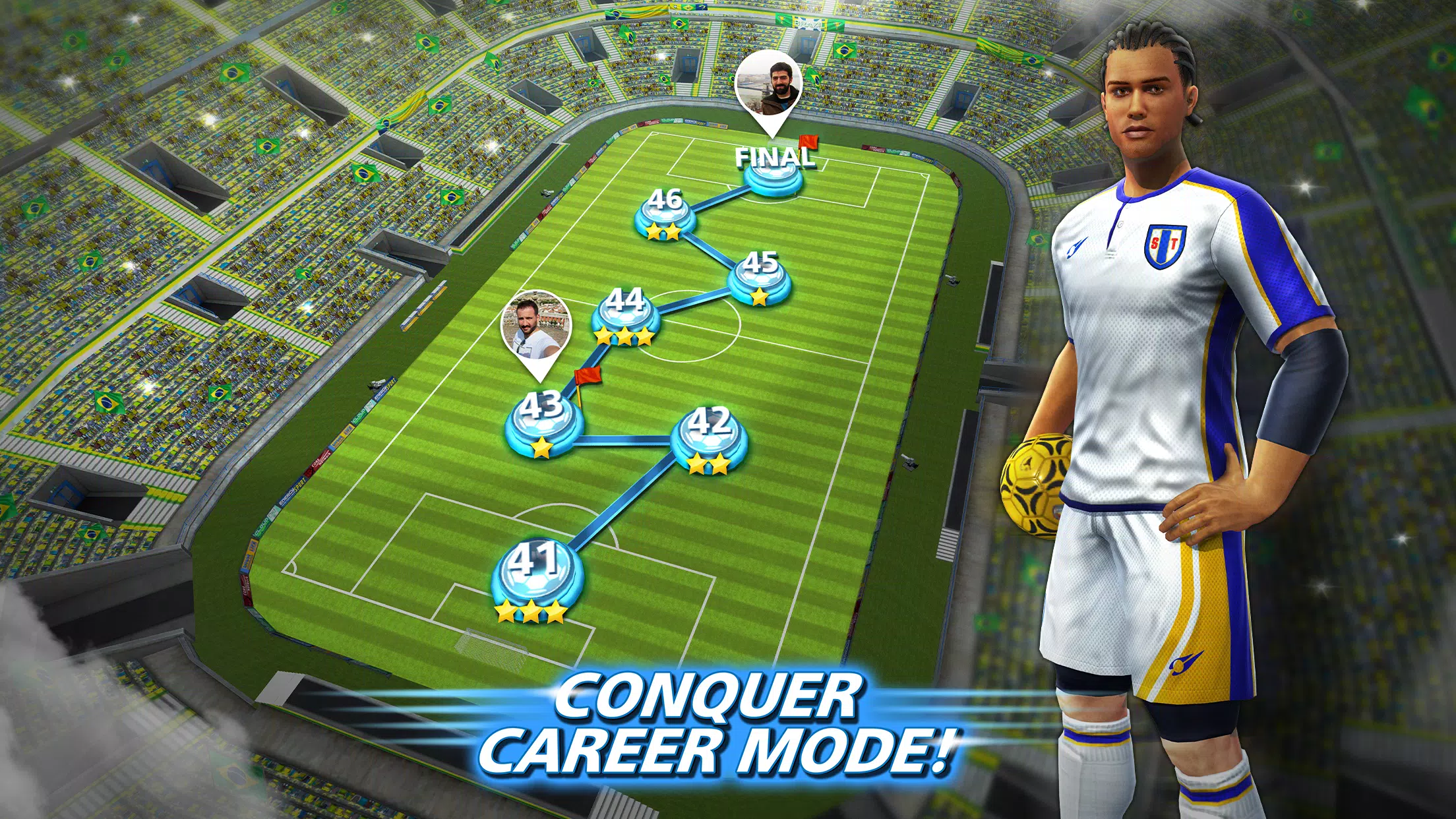 Football Game-Head Soccer 2 ; 3D Football Strike APK for Android