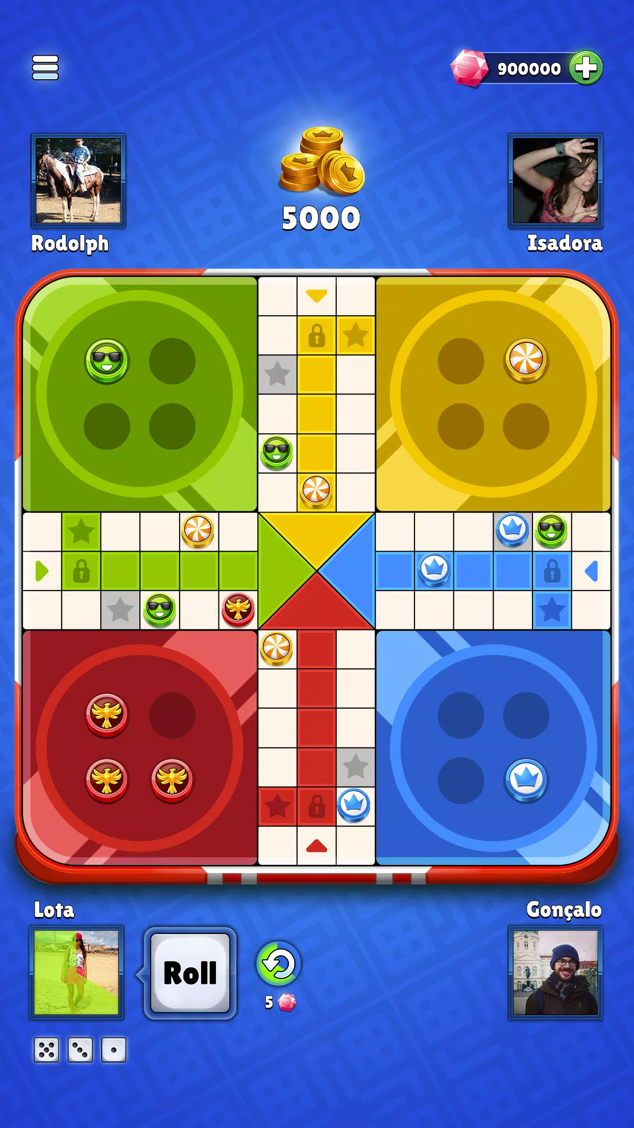 Ludo Expert - voice call online Ludo game in 4 players Gameplay 