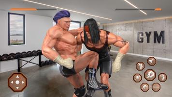 Wrestling Revolution: Cage Ring Fighting Ekran Görüntüsü 1