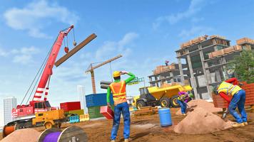 Highway City Construction Sim poster