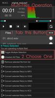 Mini Audio Converter تصوير الشاشة 1