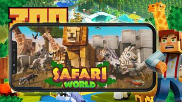 Mini Craft Zoo Minecraft PE captura de pantalla 1