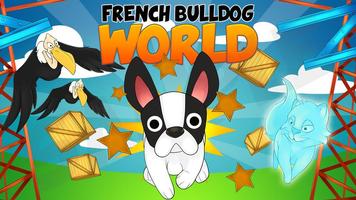 French Bulldog World Affiche