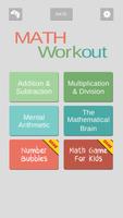 Math Games - Math Workout Cartaz