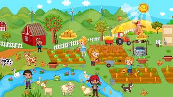 Pretend Play Farm Village Life poster
