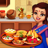街头食品印度厨师：厨房烹饪食谱