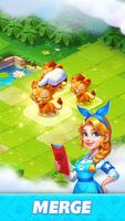 Fantasy Isle: Merge Game! پوسٹر