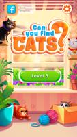 Can you find cats: Puzzle game ภาพหน้าจอ 1