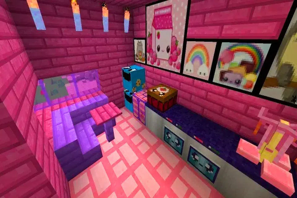 Kawaii World! Paintings Minecraft Texture Pack