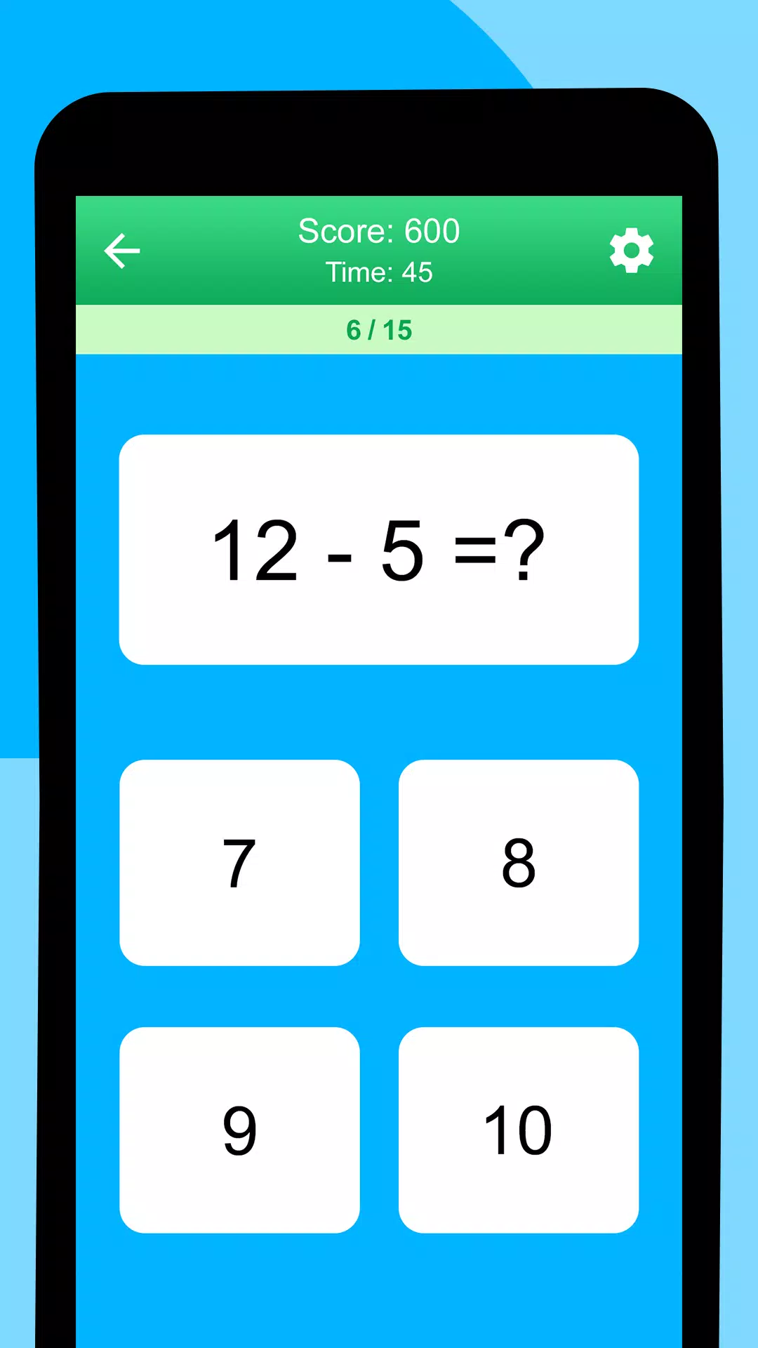 Download do APK de Teste de matemática, tabelas para Android
