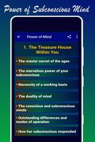 Power of Subconscious Mind 스크린샷 1