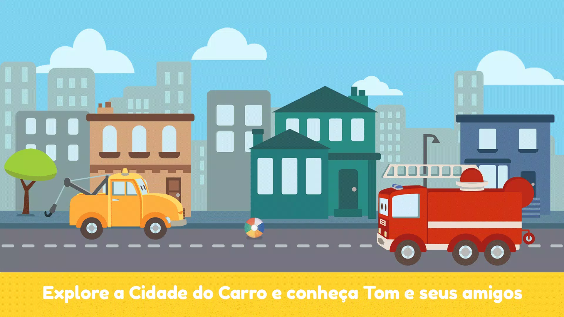 Tom o caminhão de reboque e a Super Patrulha com o Trator na Cidade do  Carro