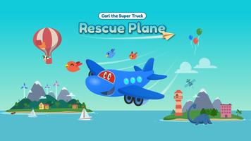 Carl Super Jet Airplane Rescue plakat