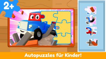 Car City Puzzlespiel - Rätsel  Plakat