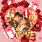 Valentine photo frame icon