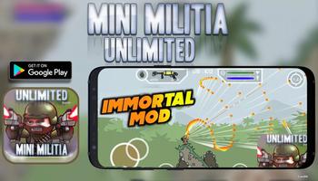 Unlimited Mini Guide For Militia 3 Doodle Mode পোস্টার