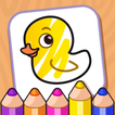 Coloring game for toddlers 1+