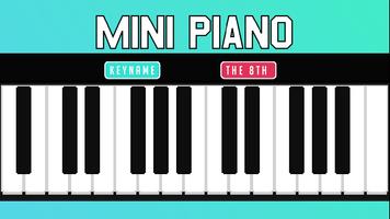 Mini Piano-poster
