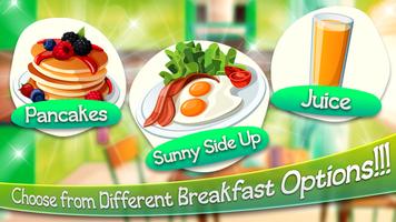 Breakfast Cooking Game – Kitchen Food Maker Mania captura de pantalla 1