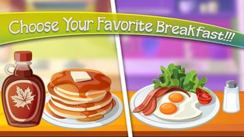 Breakfast Cooking Game – Kitchen Food Maker Mania captura de pantalla 3