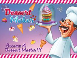 Sweet dessert maker - Ice cream and cupcake maker Cartaz