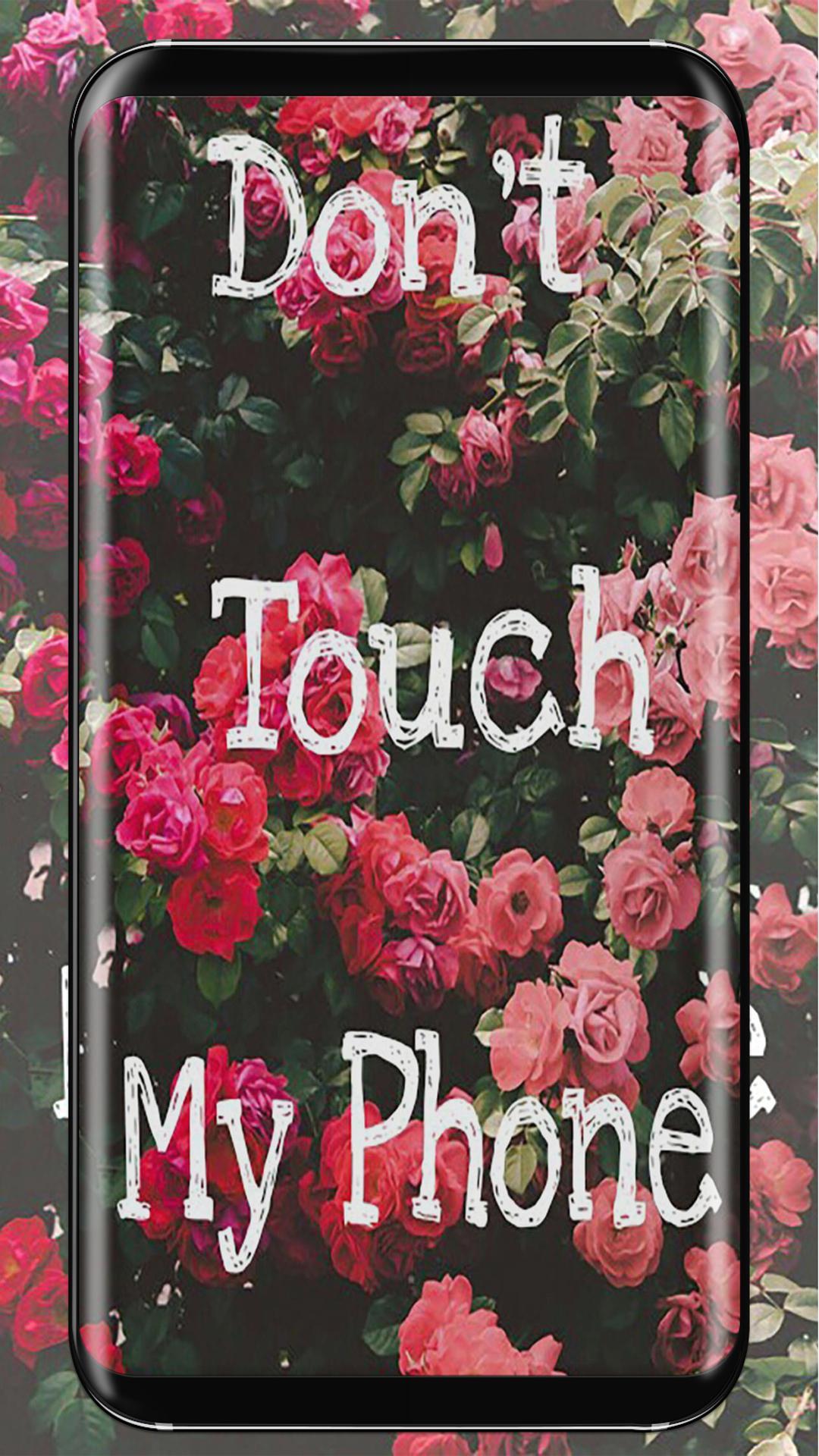 Fond D'écran Touche Pas à Mon Téléphone Fonds d'écran de ne pas toucher mon téléphone pour Android