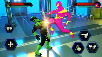 Spider Karate Fighting Punch poster
