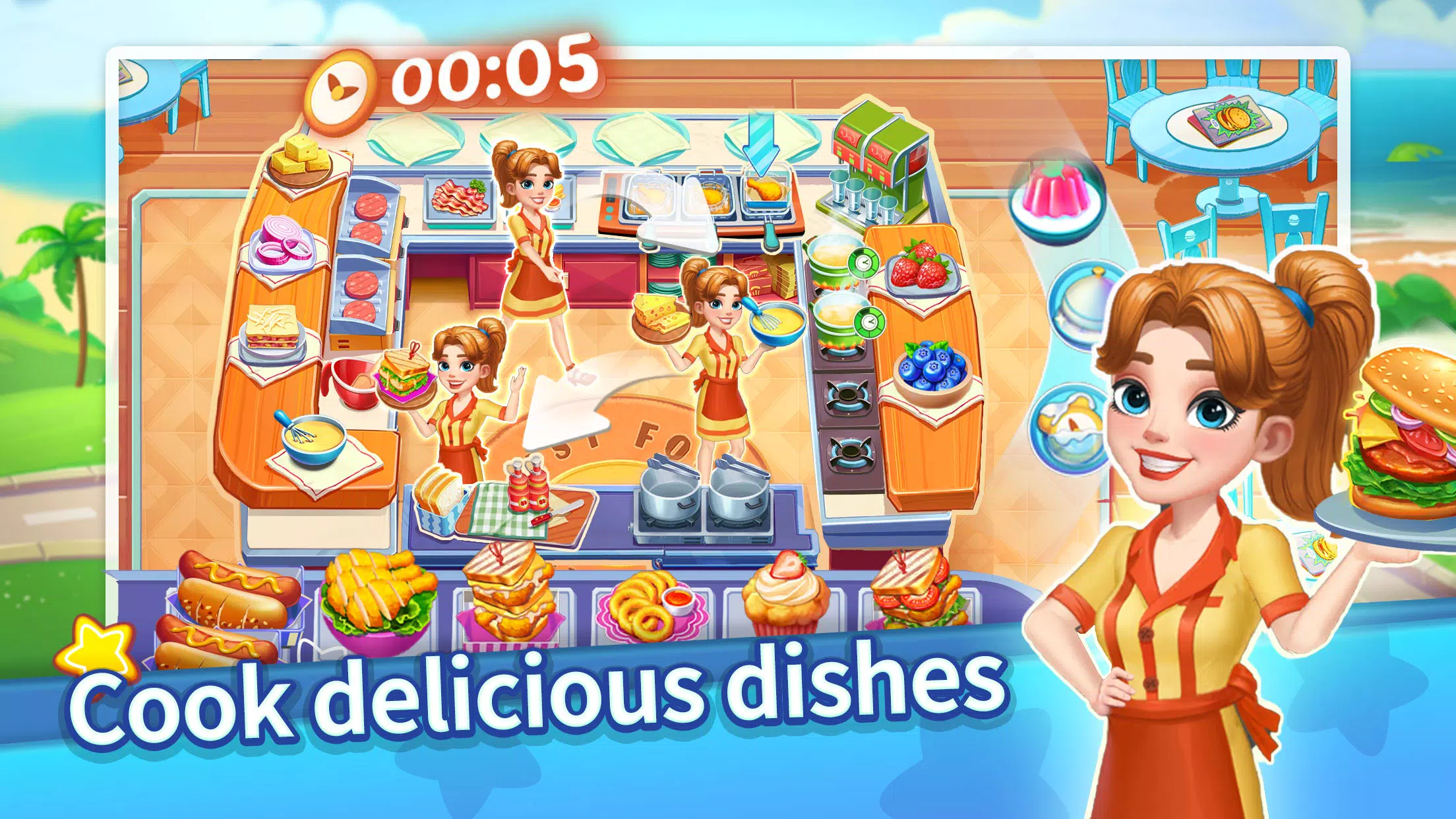 Burger Shop Manager: Cooking Simulator: juego oficial de la Microsoft Store