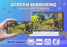 Connect phone to TV Smart View Plakat